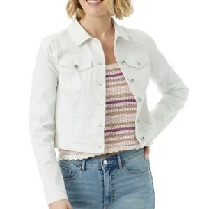 Jessica Simpson | New White Jean Jacket